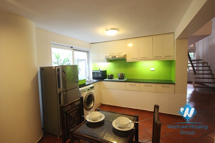 Rental apartment with one bedroom in Tay Ho street, Ha Noi